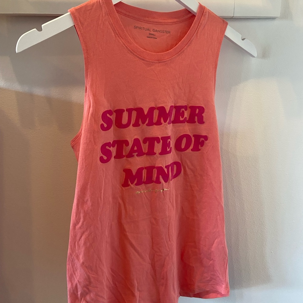 Spiritual Gangster Tank Top - “Summer State of Mind”